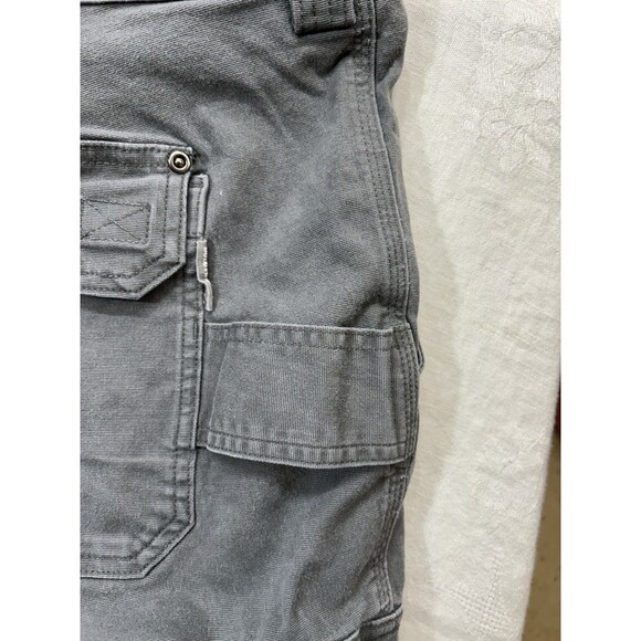 Duluth Trading Co. Men’s Cargo Shorts – Size 48 – Gray Flex Fire Hose Carpenter - Picture 9 of 9